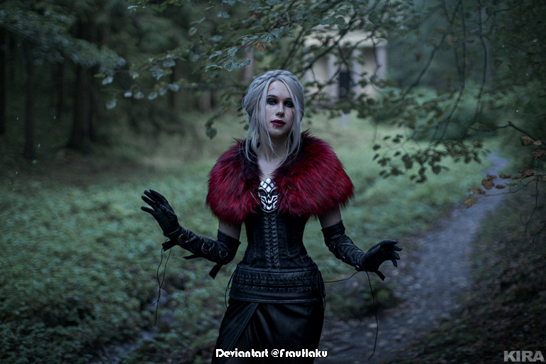 The Witcher 3 - Wild Hunt - Ciri (Cirilla Fiona Elen Riannon) (Sorceress) (Concept) Cosplay - expressive portrait