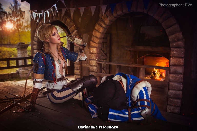 The Witcher 3 Wild Hunt Ves Cosplay 6