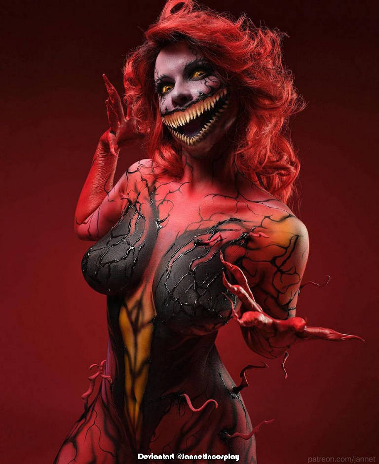 Ultimate Spider-Man - Gwendolyn Maxine Stacy (Earth-1610) (Carnage) Cosplay - intimate portrait