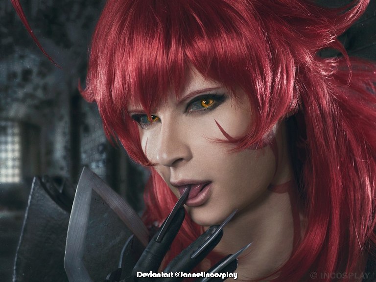 Witchblade - Masane Amaha Cosplay - suggestive high-contrast shot Witchblade - Masane Amaha Cosplay - suggestive high-contrast shot