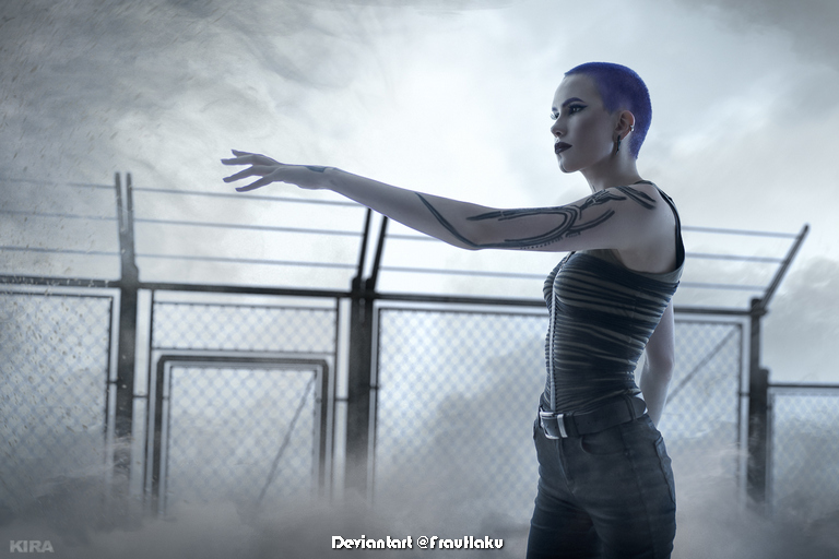 X-Men - Dark Phoenix - Selene Gallio Cosplay - soft focus shot