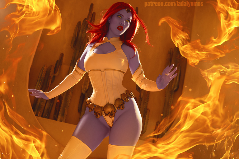 X Men Evolution Raven Darkholme Mystique Cosplay 4