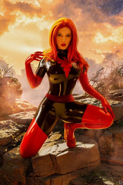 X-Men - Jean Elaine Grey-Summers (Dark Phoenix) Cosplay