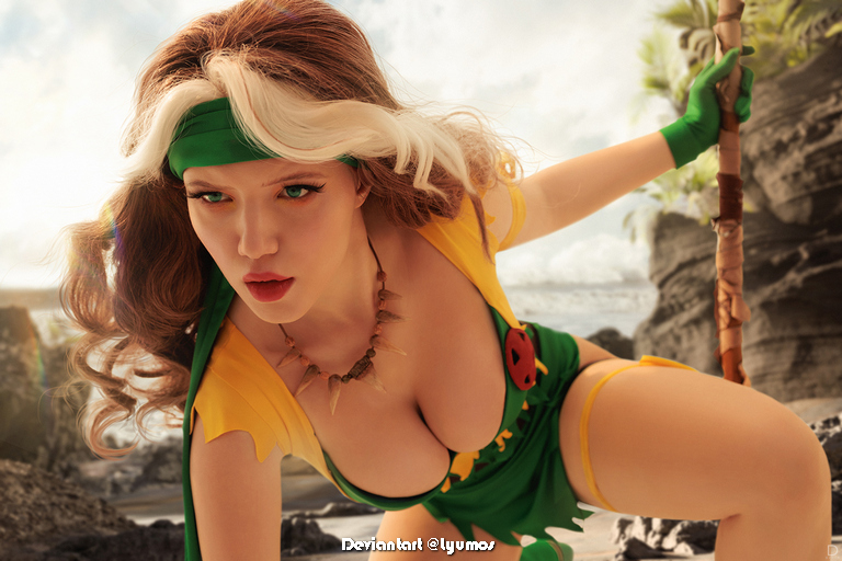 X Men Savage Land Rogue Cosplay 4