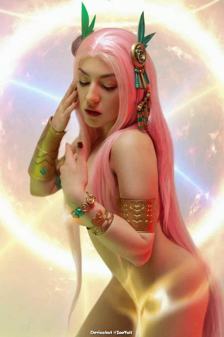Aphrodite Original Vision Cosplay - authentic costume view
