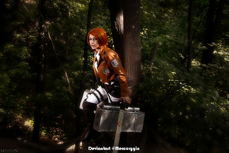 Attack on Titan - Petra Ral Cosplay - full body portrait