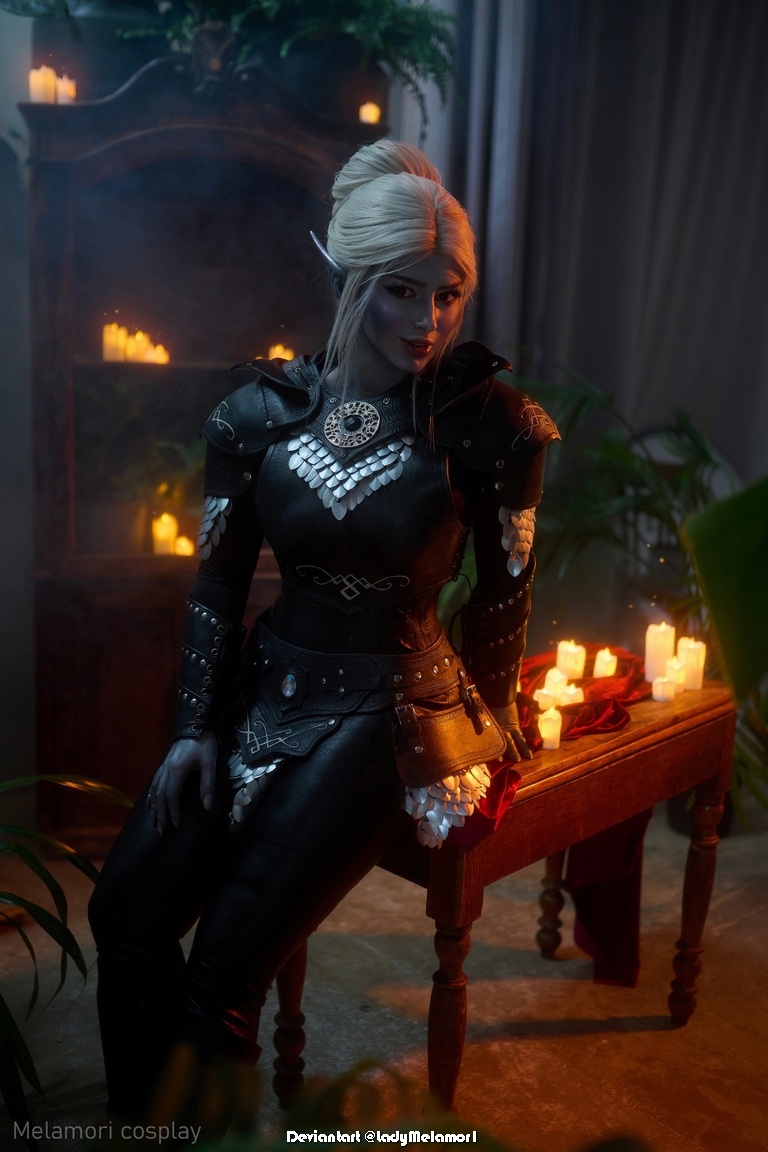 Baldurs Gate 3 - Minthara Baenre (Nightwarden) Cosplay - cosplay study