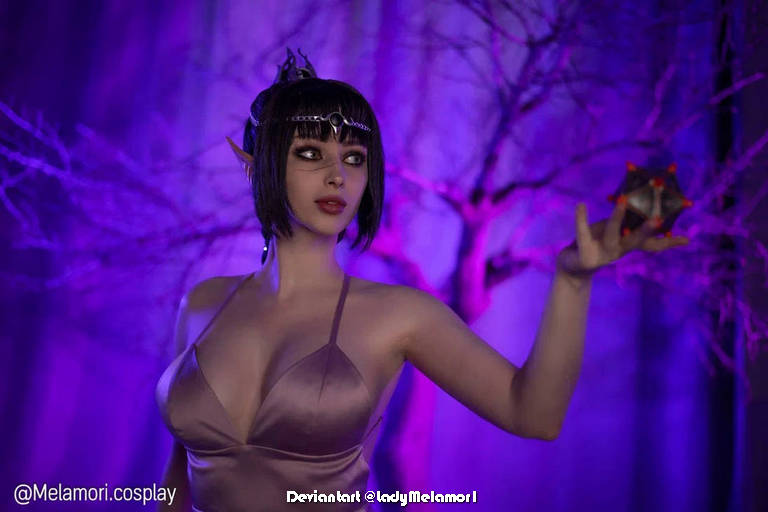 Baldurs Gate 3 - Shadowheart (Jenevelle Hallowleaf) (Lingerie) Cosplay - design showcase