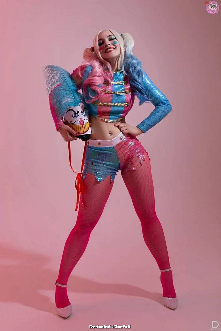 Batman Harley Quinn Concept Cosplay 5