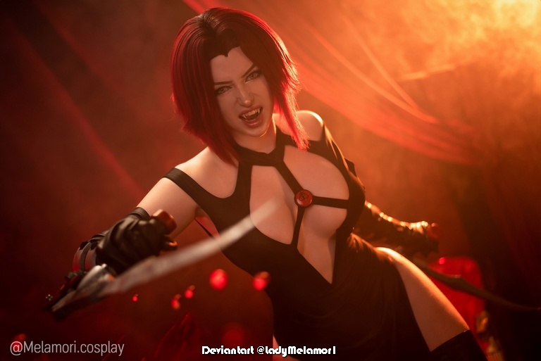 BloodRayne - Rayne Cosplay - cinematic costume portrait BloodRayne - Rayne Cosplay - cinematic costume portrait