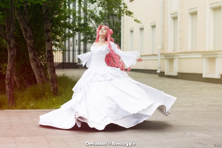 Code Geass Euphemia li Britannia Massacre Princess Cosplay 10