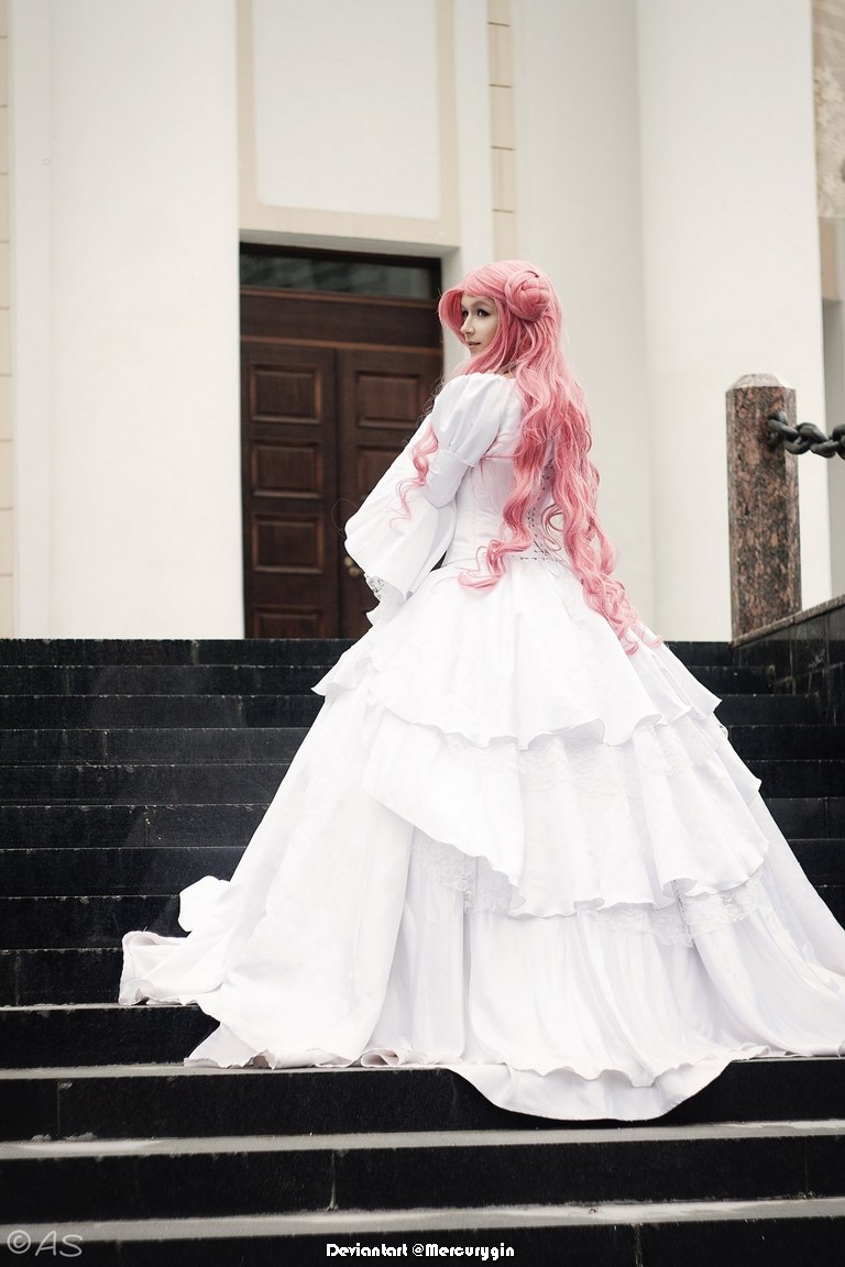 Code Geass Euphemia li Britannia Massacre Princess Cosplay 3