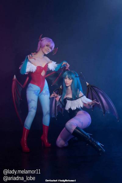 Darkstalkers 3 - Lilith Aensland & Morrigan Aensland Cosplay