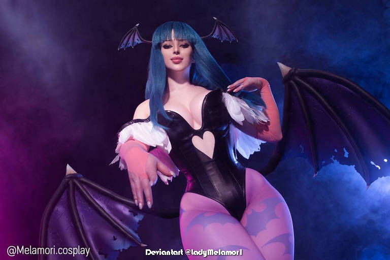 Darkstalkers - Resurrection - Morrigan Aensland Cosplay - refined study Darkstalkers - Resurrection - Morrigan Aensland Cosplay - refined study
