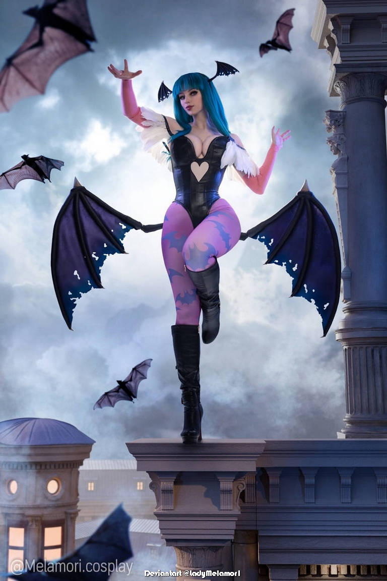 Darkstalkers - Resurrection - Morrigan Aensland Cosplay - design showcase Darkstalkers - Resurrection - Morrigan Aensland Cosplay - design showcase
