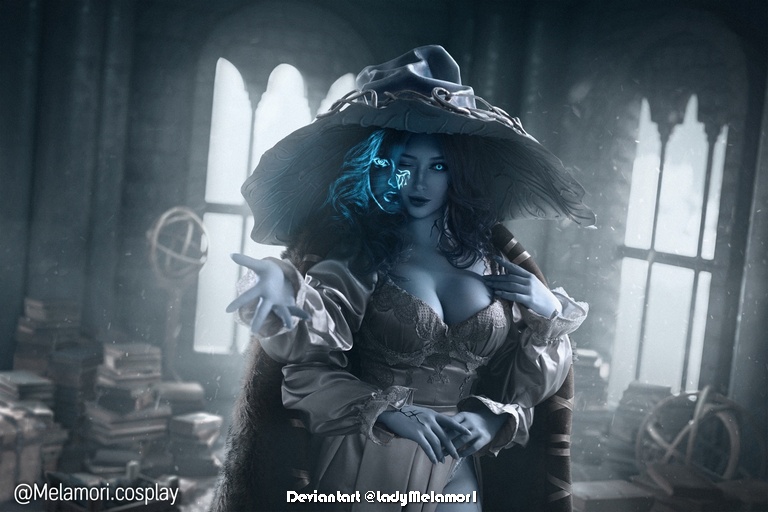 Elden Ring - Ranni the Witch (Lunar Princess Ranni) Cosplay - recreation