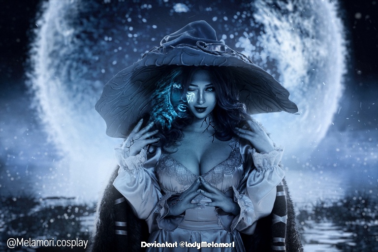 Elden Ring - Ranni the Witch (Lunar Princess Ranni) Cosplay - portrait photo