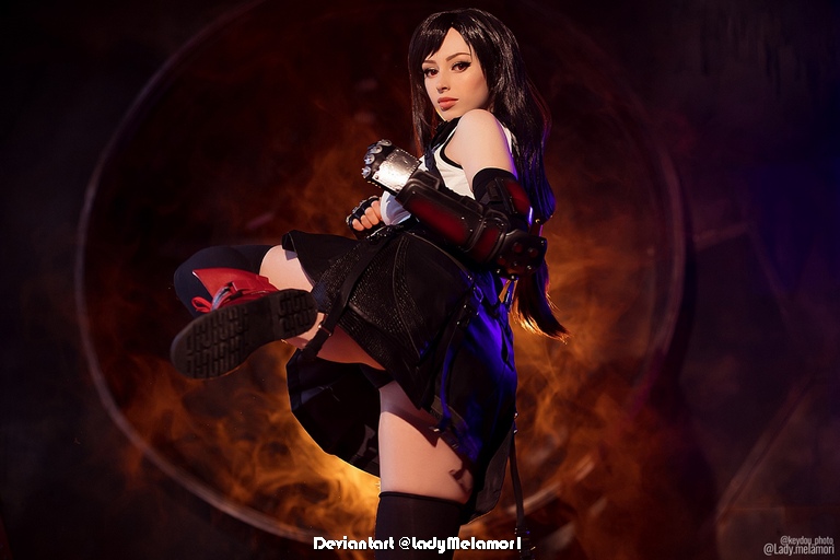 Final Fantasy 7 - Rebirth - Tifa Lockhart Cosplay - refined study Final Fantasy 7 - Rebirth - Tifa Lockhart Cosplay - refined study