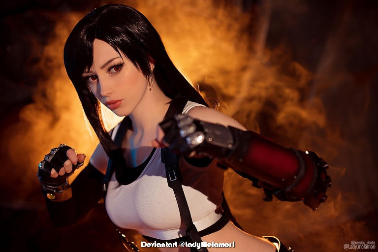 Final Fantasy 7 - Rebirth - Tifa Lockhart Cosplay - premium study Final Fantasy 7 - Rebirth - Tifa Lockhart Cosplay - premium study