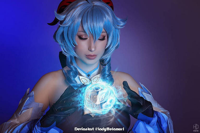 Genshin Impact - Ganyu (Plenilune Gaze) (Frostdew Trail) Cosplay - refined study