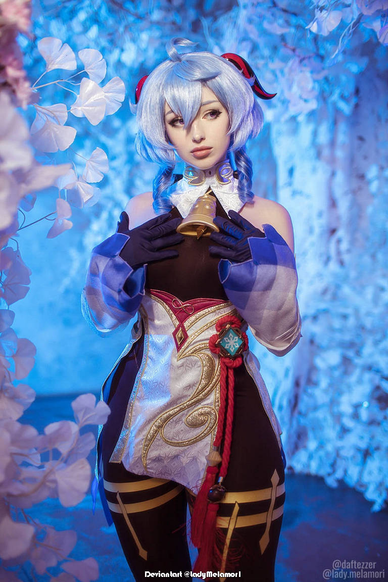 Genshin Impact - Ganyu (Plenilune Gaze) (Frostdew Trail) Cosplay - refined study
