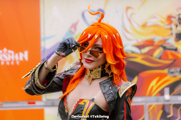 Genshin Impact - Mavuika (Night-Igniting Flame) (Undying Sun) Cosplay - nuanced study