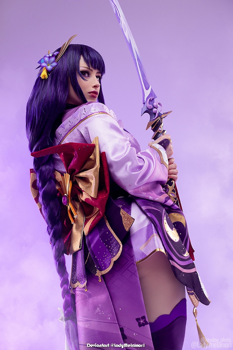 Genshin Impact - Raiden Shogun (Narukamis Law) Cosplay - visual exploration