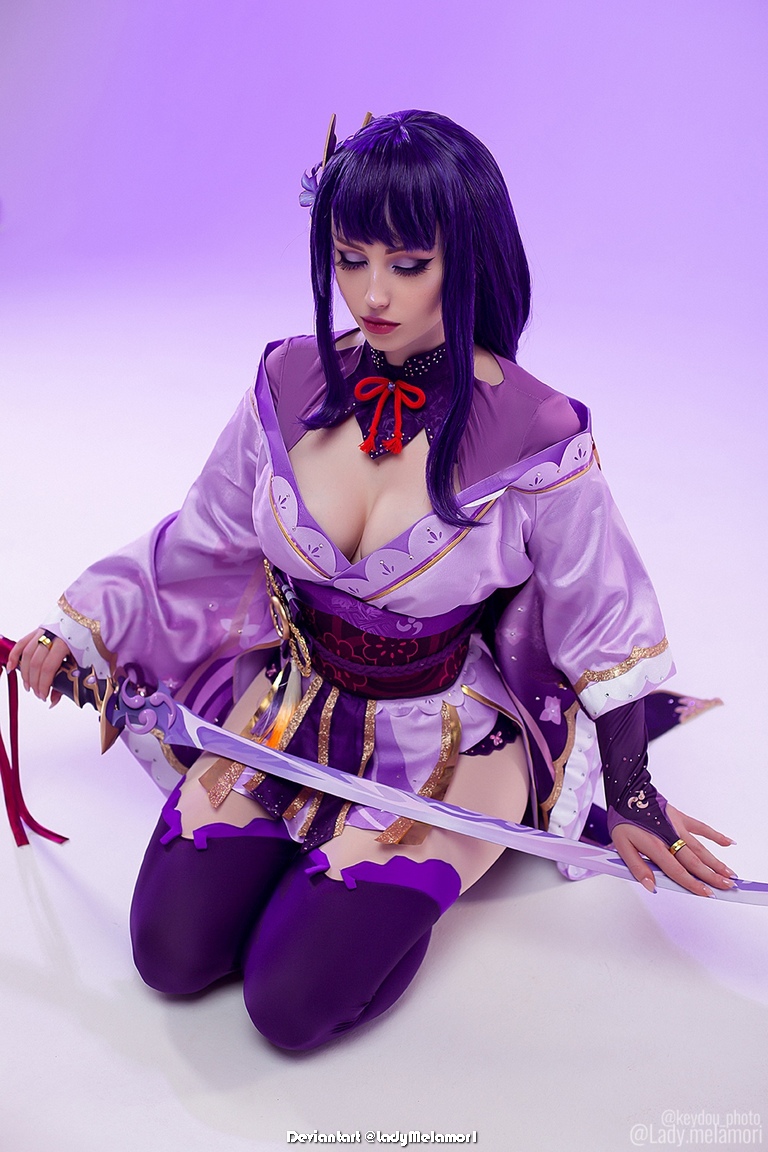 Genshin Impact - Raiden Shogun (Narukamis Law) Cosplay - gentle showcase