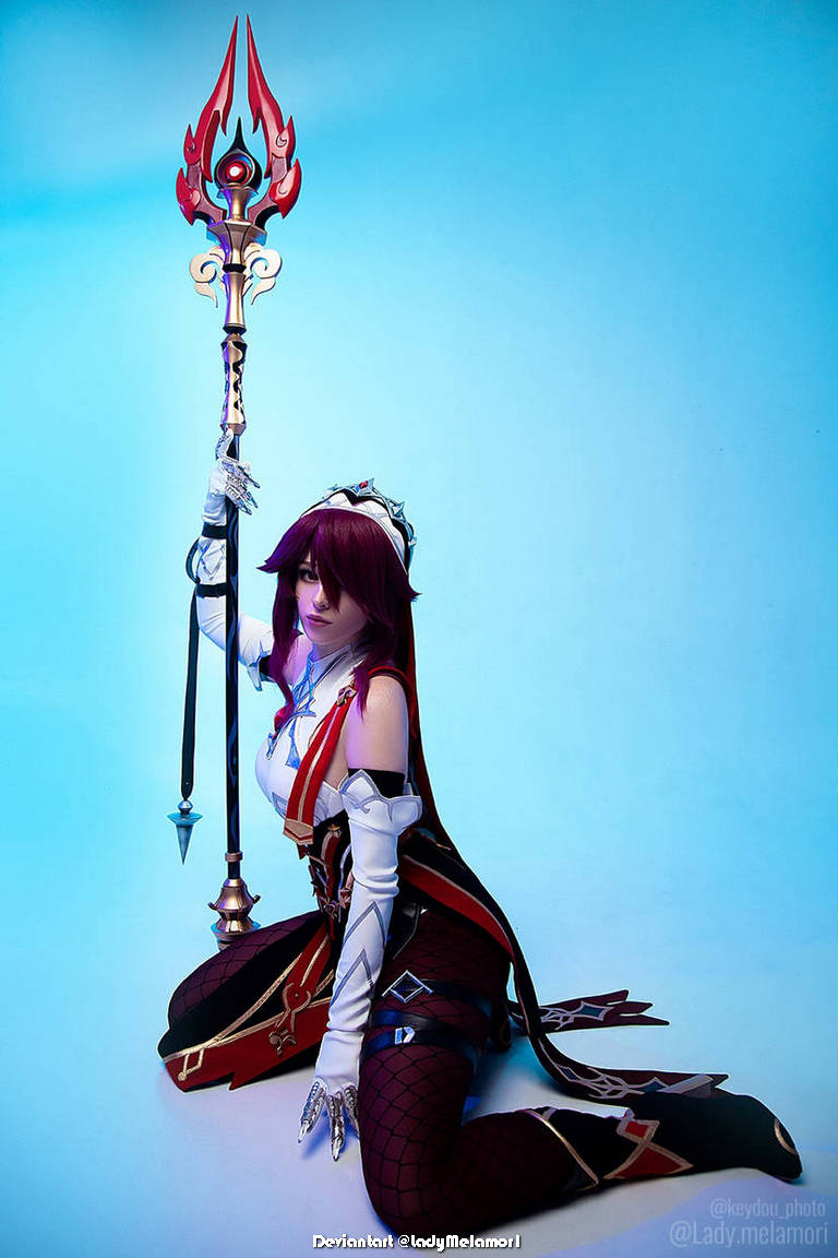 Genshin Impact - Rosaria (Thorny Benevolence) (Executors Thorns) Cosplay - authentic view