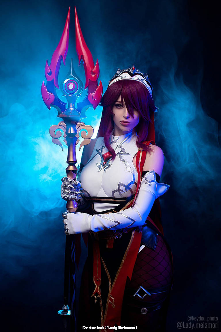 Genshin Impact - Rosaria (Thorny Benevolence) (Executors Thorns) Cosplay - nuanced study