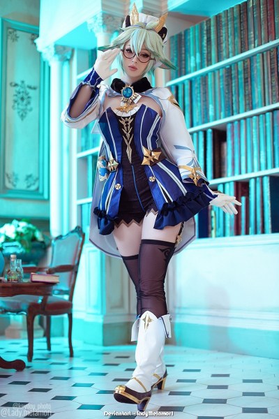 Genshin Impact - Sucrose (Harmless Sweetie) (Germinating Wind) Cosplay