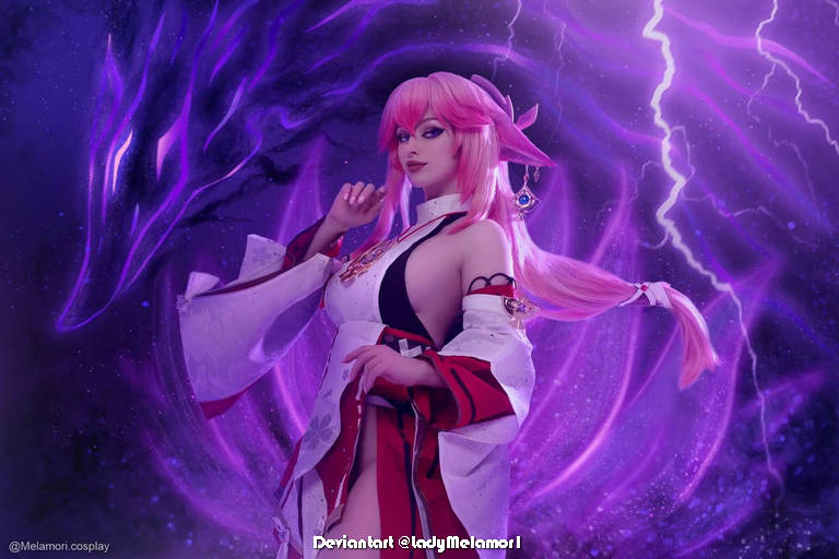 Genshin Impact - Yae Miko (Astute Amusement) (Mikos Instruction) Cosplay - refined study