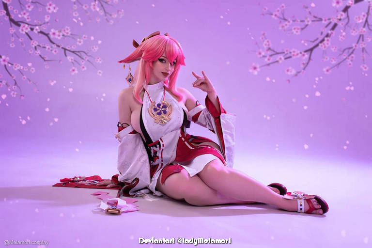 Genshin Impact - Yae Miko (Astute Amusement) (Mikos Instruction) Cosplay - character analysis