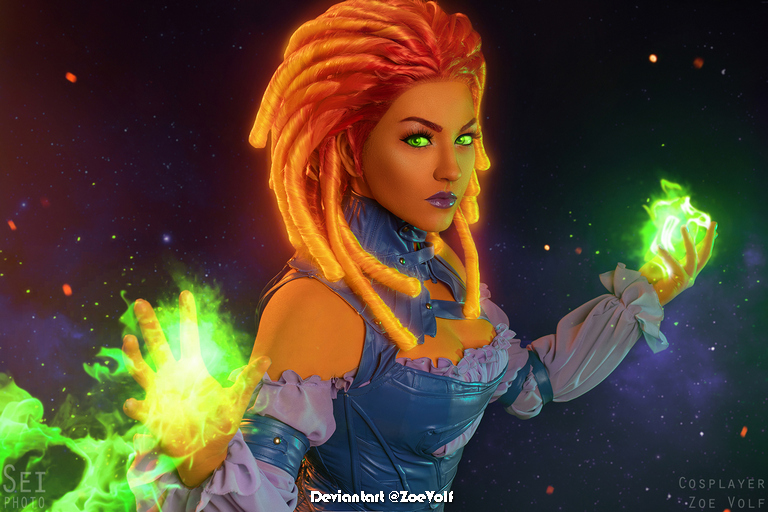 Injustice 2 Starfire Koriandr Cosplay 11
