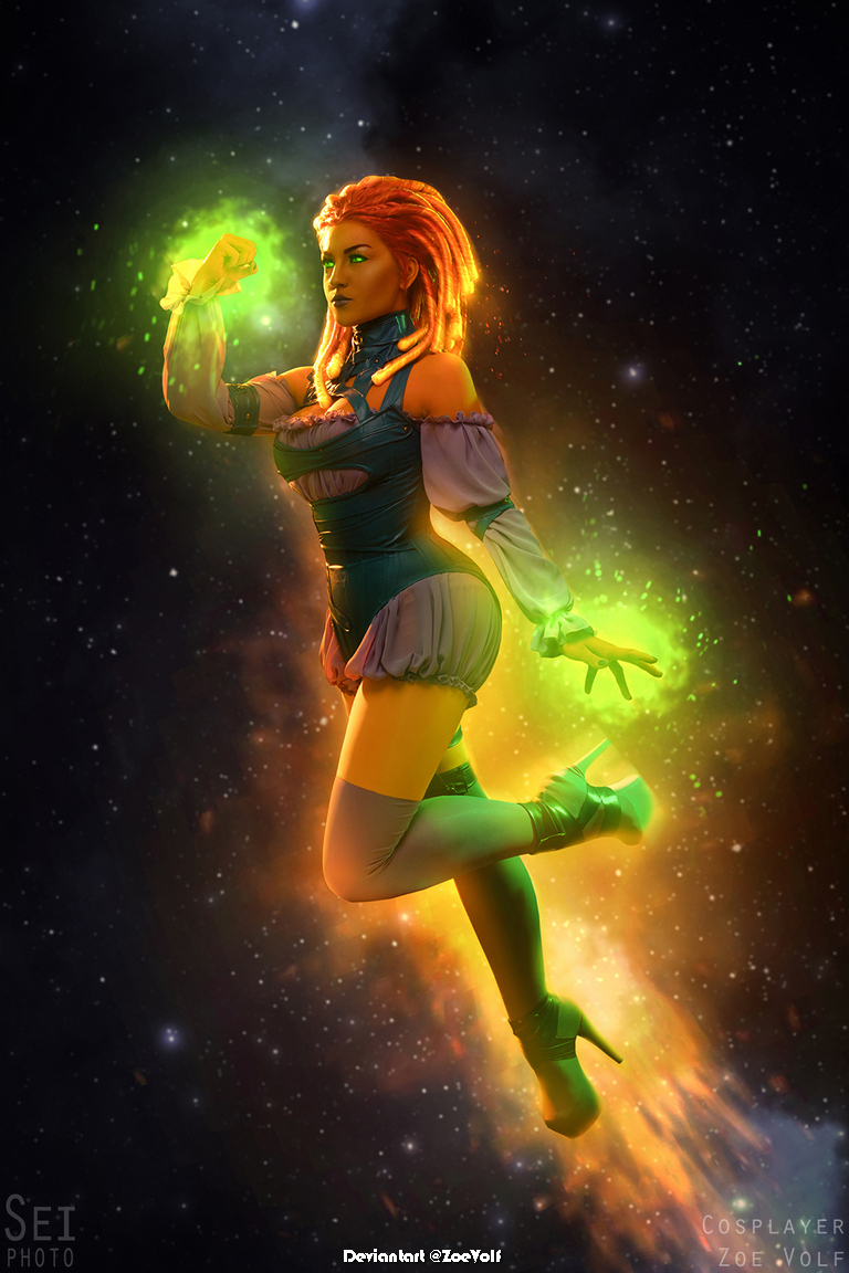 Injustice 2 Starfire Koriandr Cosplay 12