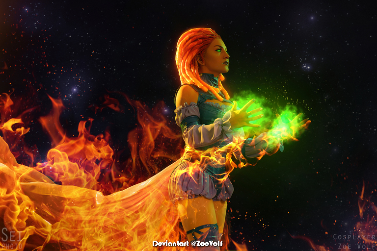 Injustice 2 Starfire Koriandr Cosplay 2