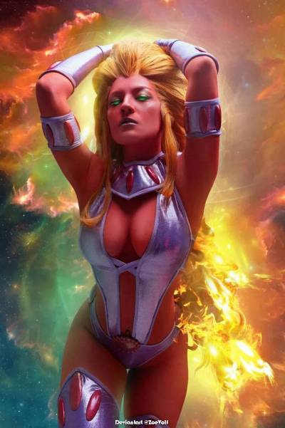 Injustice 2 - Starfire (Koriandr) Cosplay