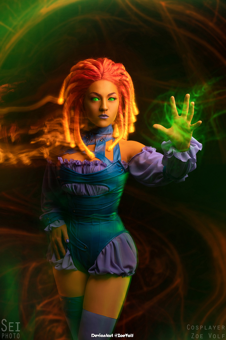 Injustice 2 Starfire Koriandr Cosplay 5