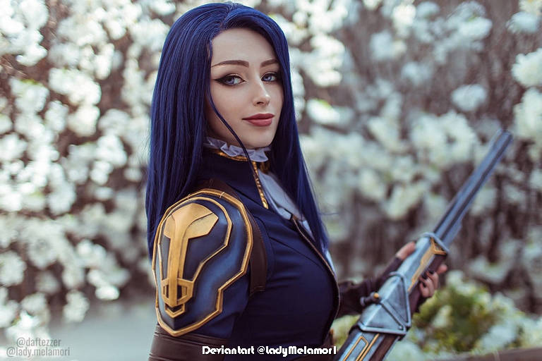 League of Legends - Caitlyn Kiramman (The Sheriff of Piltover) (Arcane Commander) Cosplay - anime costume League of Legends - Caitlyn Kiramman (The Sheriff of Piltover) (Arcane Commander) Cosplay - anime costume