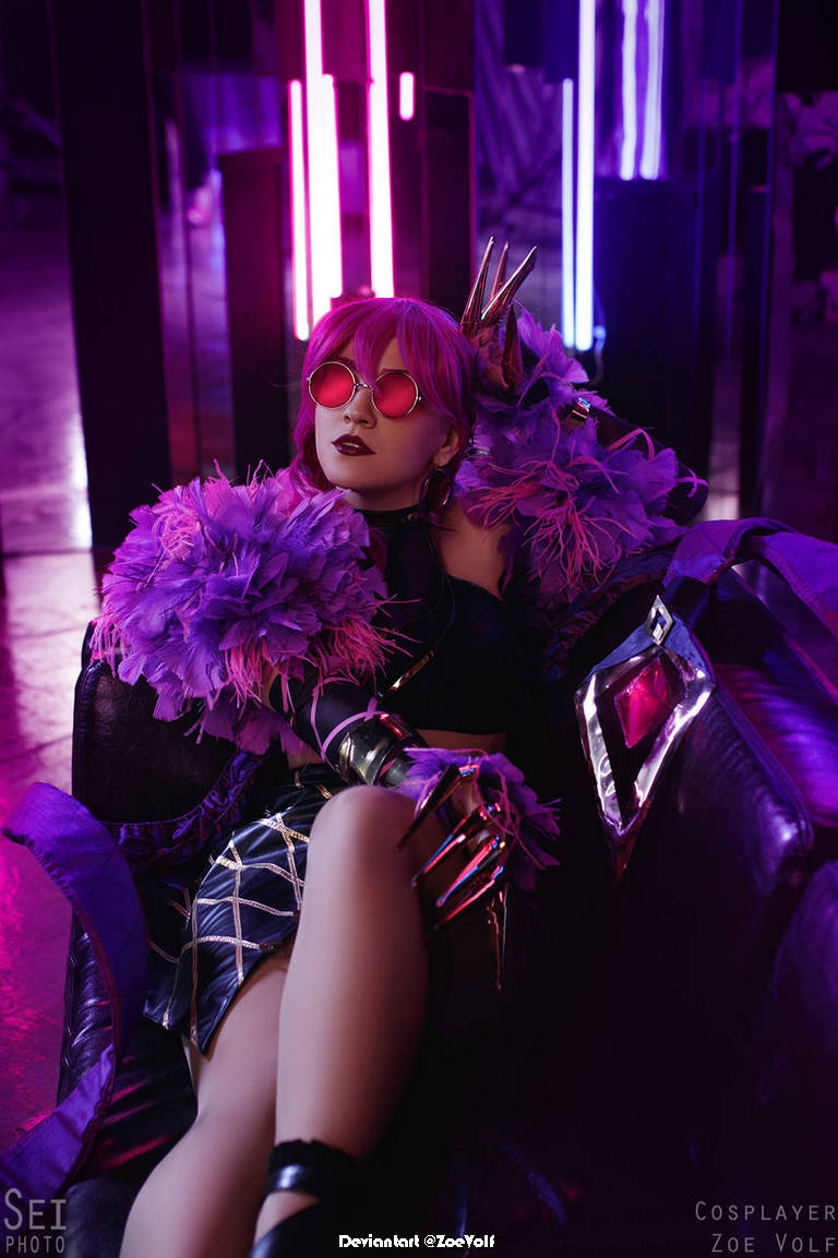 League of Legends - Evelynn (Agonys Embrace) (KDA) Cosplay - recreation League of Legends - Evelynn (Agonys Embrace) (KDA) Cosplay - recreation