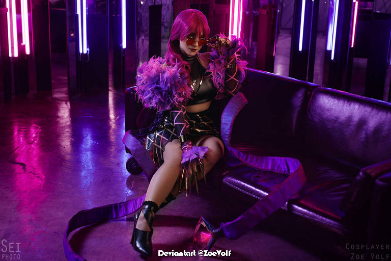 League of Legends - Evelynn (Agonys Embrace) (KDA) Cosplay - portrait photo League of Legends - Evelynn (Agonys Embrace) (KDA) Cosplay - portrait photo