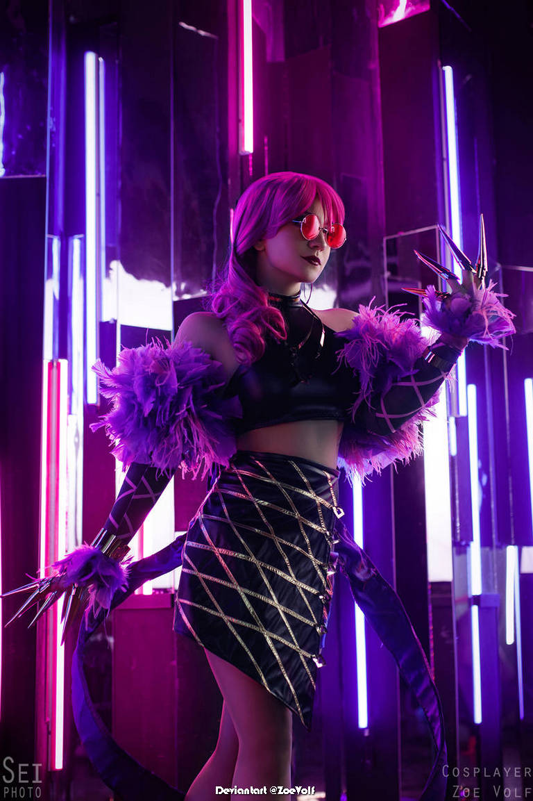 League of Legends - Evelynn (Agonys Embrace) (KDA) Cosplay - portrait photo League of Legends - Evelynn (Agonys Embrace) (KDA) Cosplay - portrait photo