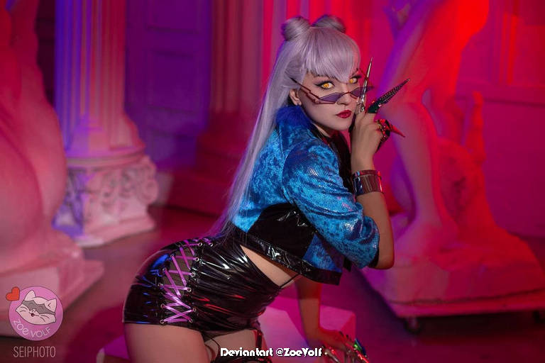 League of Legends - Evelynn (Agonys Embrace) (KDA) Cosplay - light aesthetic