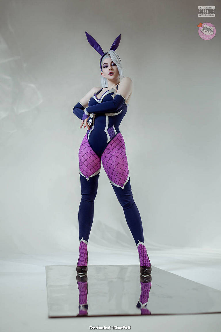 League of Legends - Syndra (The Dark Sovereign) (Bunny) Cosplay - visual exploration