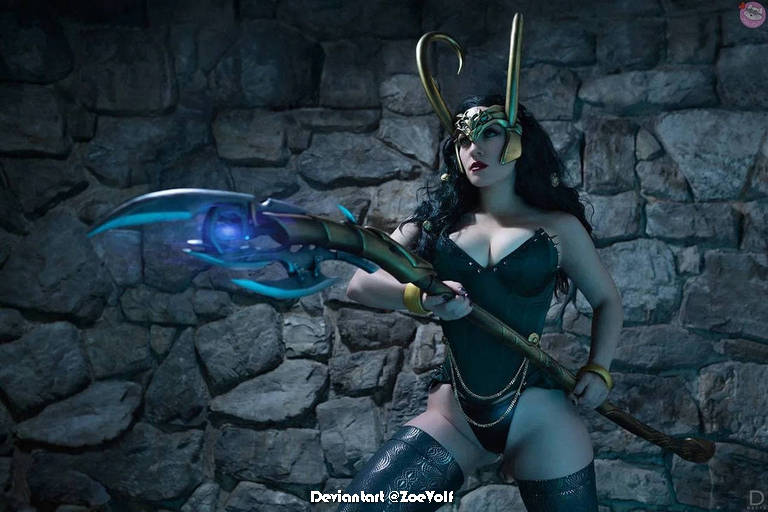 Loki - The Nexus Event - Sylvie Laufeydottir (Lady Loki) Cospay - cinematic portrait