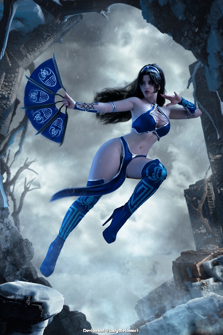 Mortal Kombat - Remake - Kitana Cosplay - artistic design showcase