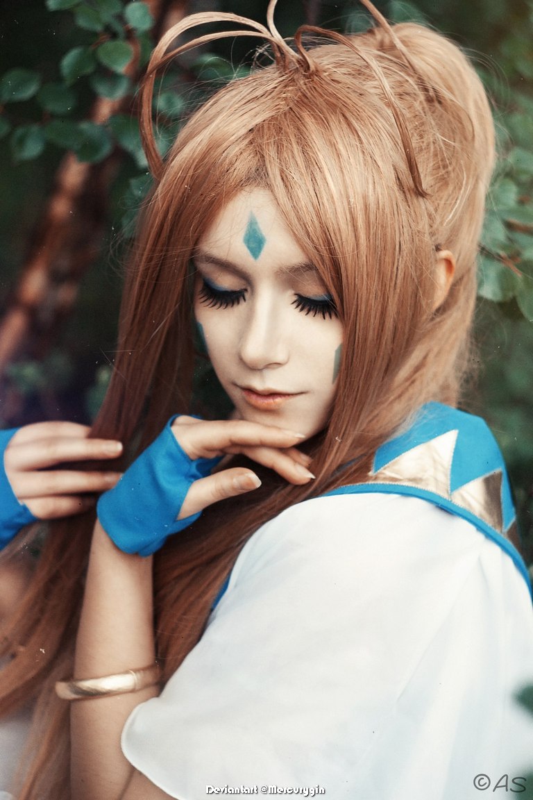 Oh My Goddess! - Belldandy Cosplay - character portrait photography