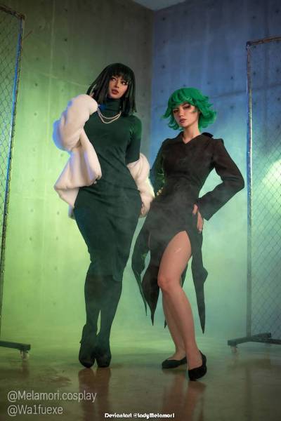One-Punch Man - Fubuki (Miss Blizzard) & Tatsumaki (Tornado of Terror) Cosplay