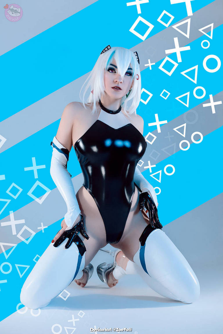 PS5-Chan Moe Anthropomorphism (Gijinka) Cosplay