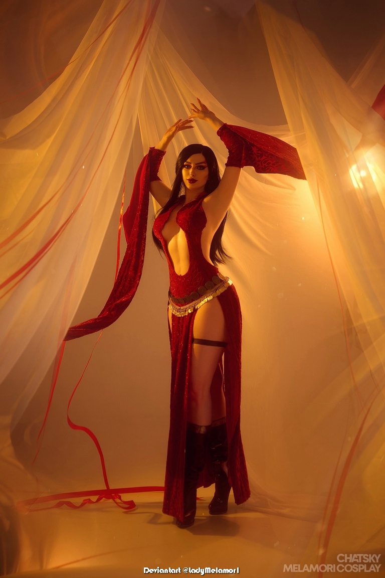 Prince of Persia - The Two Thrones - Kaileena (Empress of Time) Cosplay - mature capture